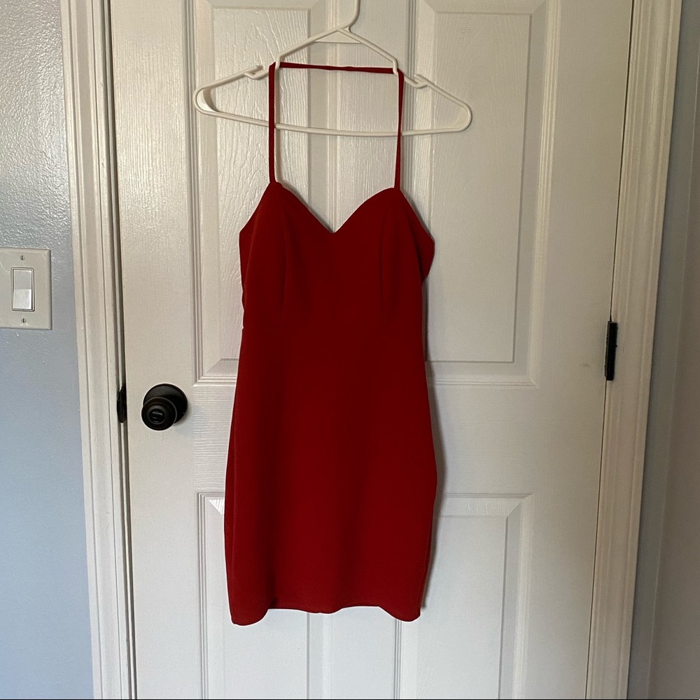 Charlotte Russe halter dress